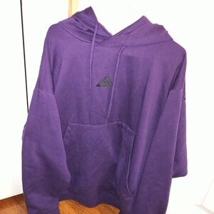 Adidas Men's Deep Purple Hoodie Sz XL